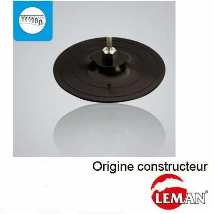 SK0124074-FR20260707-142325-0 plateau 150 mm sur tige pour disque auto-agrippant LEMAN 15816