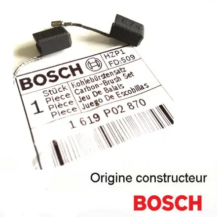 jeu de charbons bosch 1619P02870