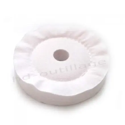 disque flanelle cousue pour polissage 120x20x20 mm