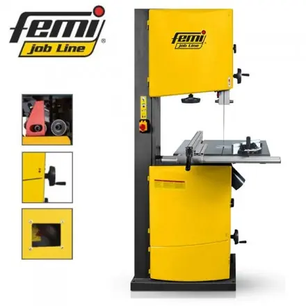 scie à ruban verticale Femi JOB-LINE VB28-195 2200W capacité 280 mm