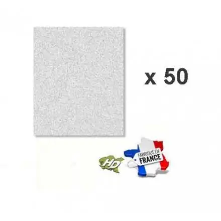 50 feuilles carbure de silicium 230x280mm stearat