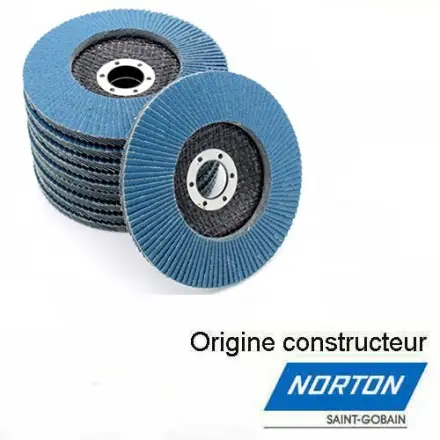 10 disques à lamelles Norton R842 125 mm