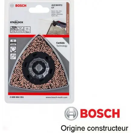 plateau à concrétion carbure grain 120 Starlock AVZ 90 RT2