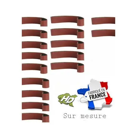 bande abrasive corindon supérieur 35x620 mm gr 24 à 600