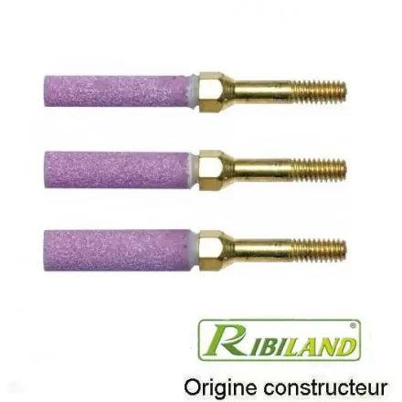 lot de 3 limes 4mm pour affûteur de chaine Ribiland