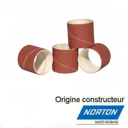 100 manchons abrasifs 15x30 mm BDX R265 NORTON