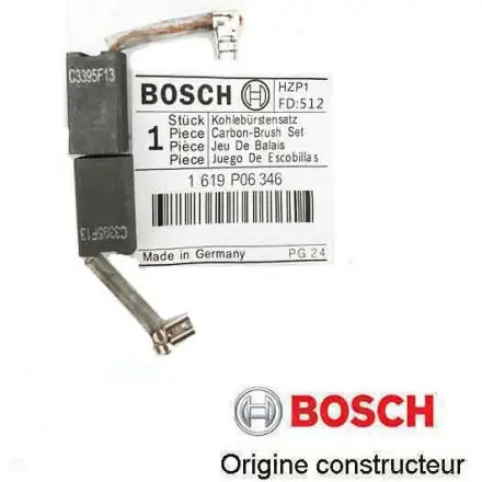 jeu de charbons bosch 1619P06346