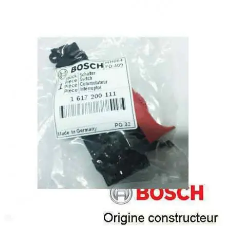 commutateur Bosch 1617200111