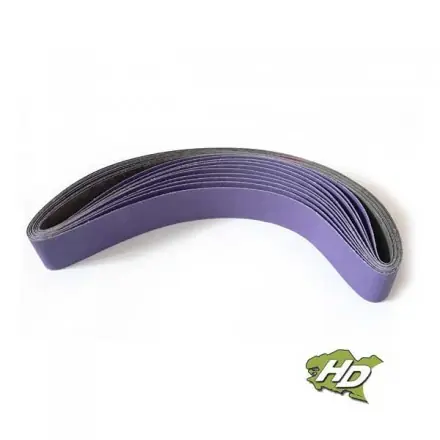 bande abrasive 40x815 mm céramique pour ponceuse à tube (x10)
