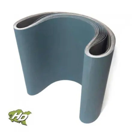 bande abrasive large 650x2200 mm zirconium support toile coton/polyester