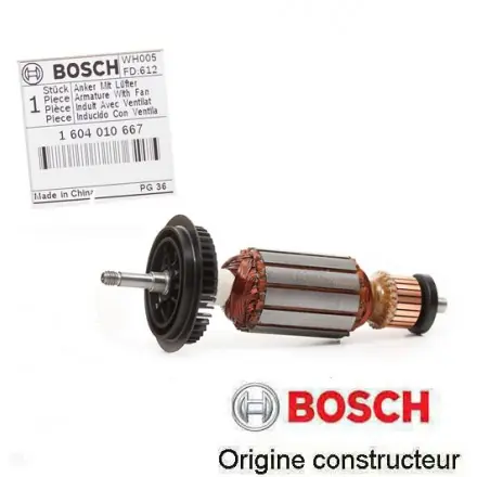 induit avec ventilateur Bosch 1604010667