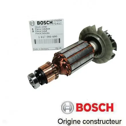 induit avec ventilateur Bosch 1619P01696