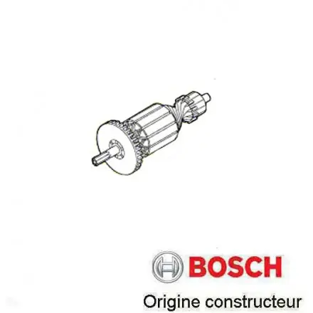 induit avec ventilateur Bosch 1619P01902