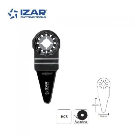 lame HCS Starlock couteau Izar 28 mm pour joint