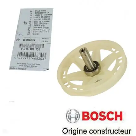 arbre entrainement Bosch F016104155