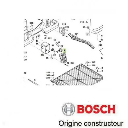 commutateur bosch 1609B03941