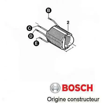 épanouissement polaire Bosch 160422054J