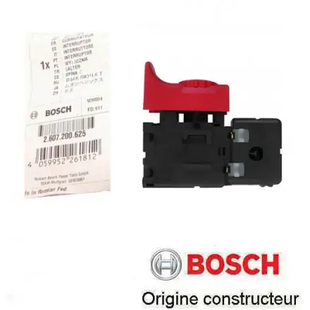commutateur Bosch 2607200625
