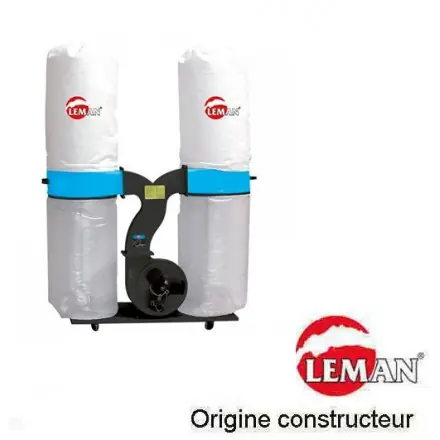 Aspirateur ensacheur 300L LEMAN ASP302