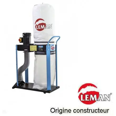 Aspirateur ensacheur 60L LEMAN LOASP060
