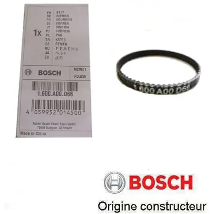 courroie Bosch 1600A00D66