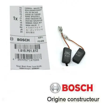 jeu de charbons Bosch 1619P01812