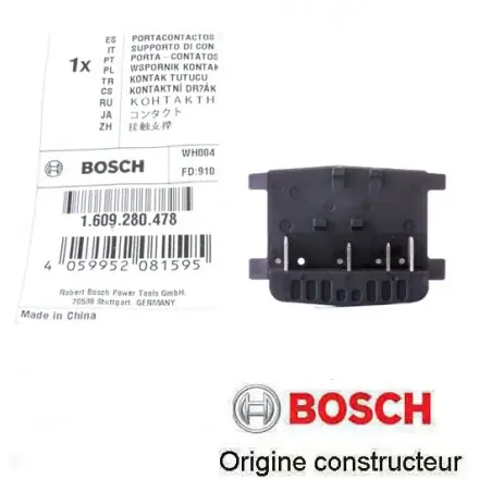 porte-contact Bosch 1609280478