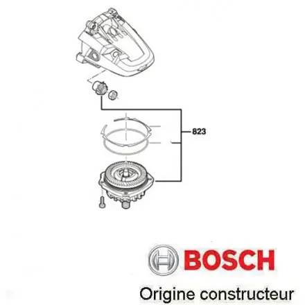 flasque de palier Bosch 16058080EC