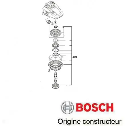 flasque de palier Bosch 1607000CP2