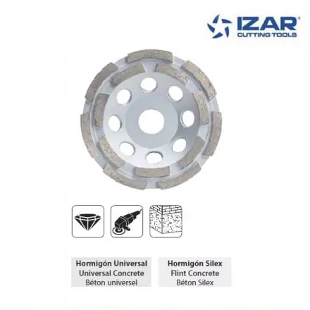 disque plateau diamant Izar double coupe de 125 mm