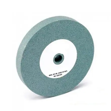 meule vitrifiée verte carbure de silicium 125x20 mm grain 100