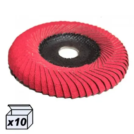 disque à lamelle plat céramique bord arrondi 125 mm ATI