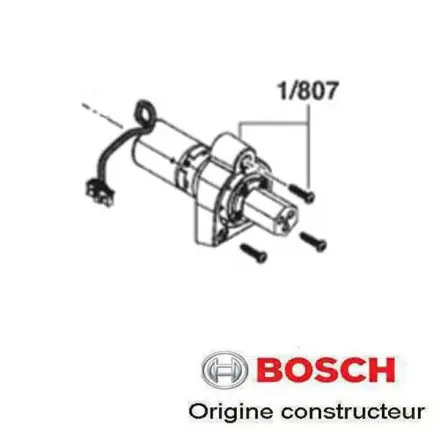 moteur d‘entrainement Bosch F016105558 pour tondeuse