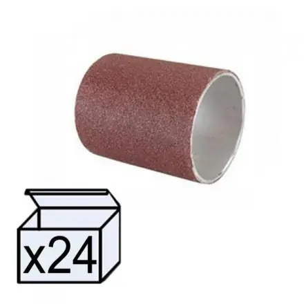 manchon abrasif diamètre 62 mm largeur 50 mm (x24)