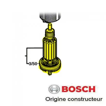 induit avec ventilateur Bosch 2604011190