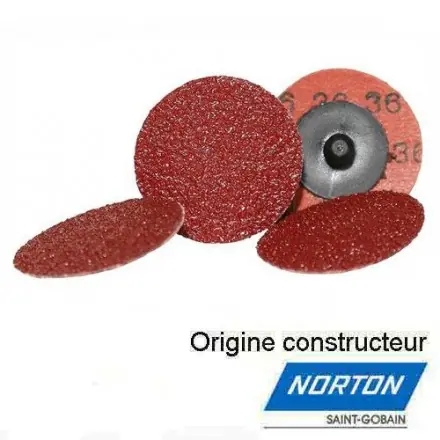 50 disques speed-lok TR(Type3-SL3) 75 mm Norton BDX ARY19-ARX19