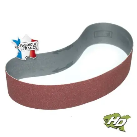 12 bandes abrasives corindon supérieur 50x740 mm grain 24 à 600