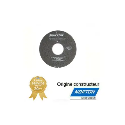 meule touret corindon gris 355x50x12,7 mm grain 24 NORTON