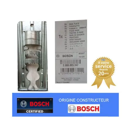 plaque d‘embase Bosch 2609003347