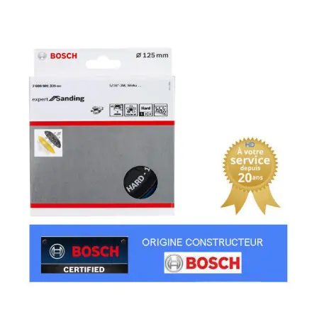plateau 125 mm Bosch 2608601331