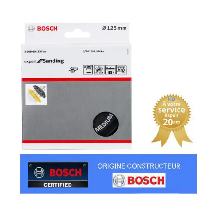 plateau 125 mm Bosch 2608601332