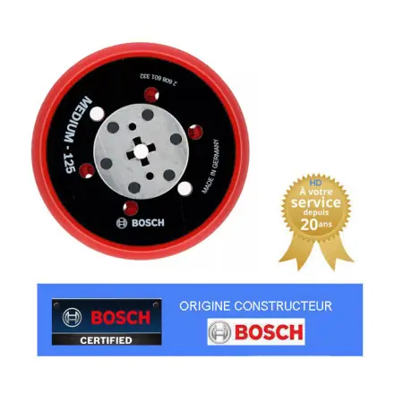 plateau 125 mm Bosch 2608900004