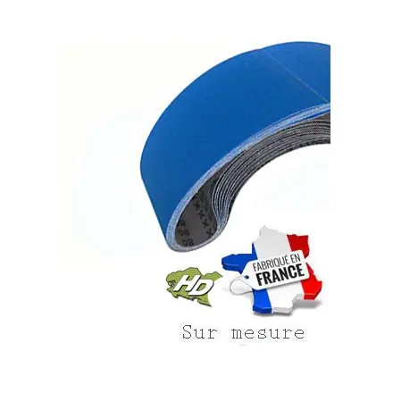 bande abrasive zirconium 50x1250 mm grain 24 à 120 CE