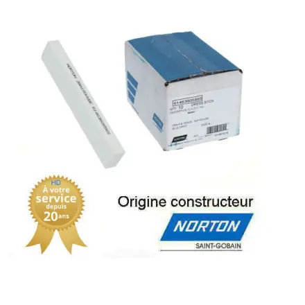 10 bâtons de dressage et avivage grain 320 NORTON 69936684889