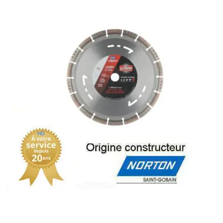 Disques diamant 300x25.4mm Norton Clipper EXTREME 4x4 iHD