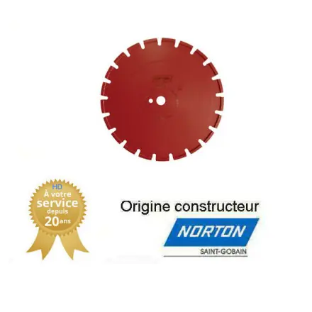 Disques diamant 450x25.4mm Norton Clipper EXTREME BETON LB