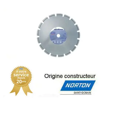 Disques diamant 350x25.4mm Norton Clipper EXTREME RC540