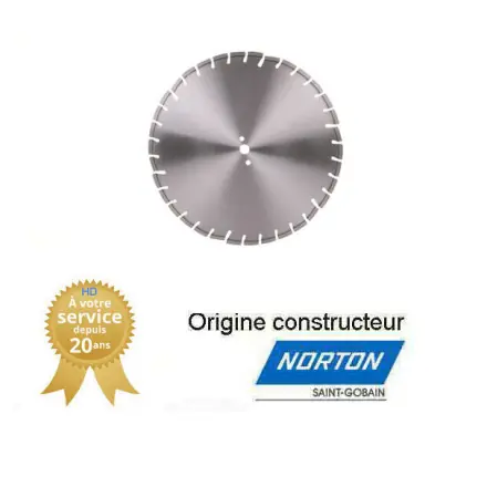 Disques diamant 350x25.4mm Norton Clipper EXTREME ASPHALT LB