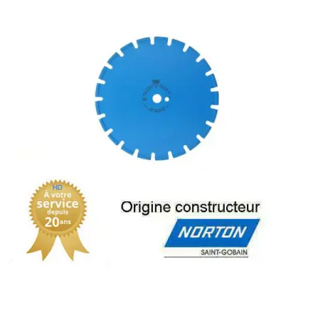 Disques diamant 350x25.4mm Norton Clipper EXTREME BETON LB