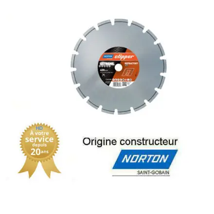 Disques diamant 450x25.4mm Norton Clipper EXTREME RC575